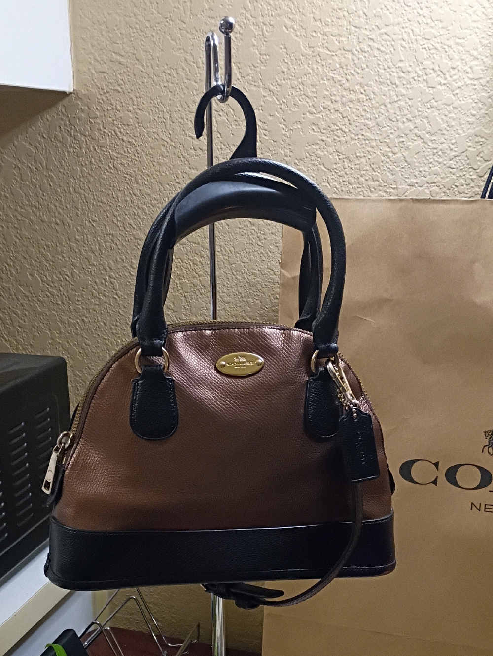 Mini Coach Cora Domed Satchel